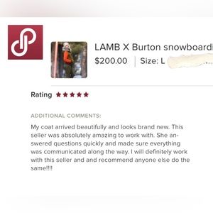 Smiles all around for ⭐️⭐️⭐️⭐️⭐️s from a happy Poshmark shopper!